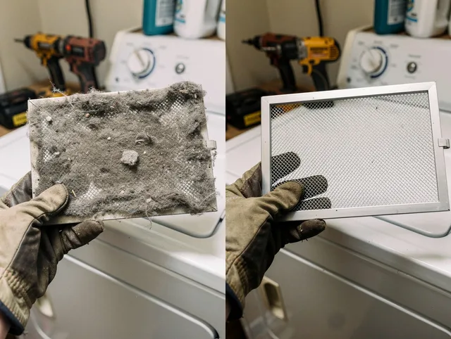 Professional lint trap cleaning by Pembroke Pines Dryer Vent Cleaning in Pembroke Pines