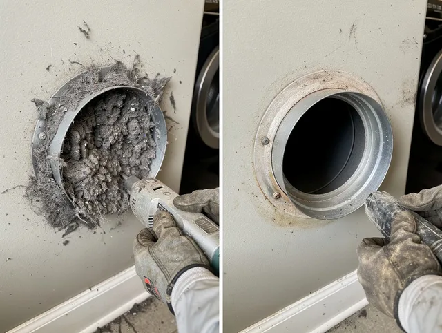 Professional clogged vent cleaning by Pembroke Pines Dryer Vent Cleaning in Pembroke Pines
