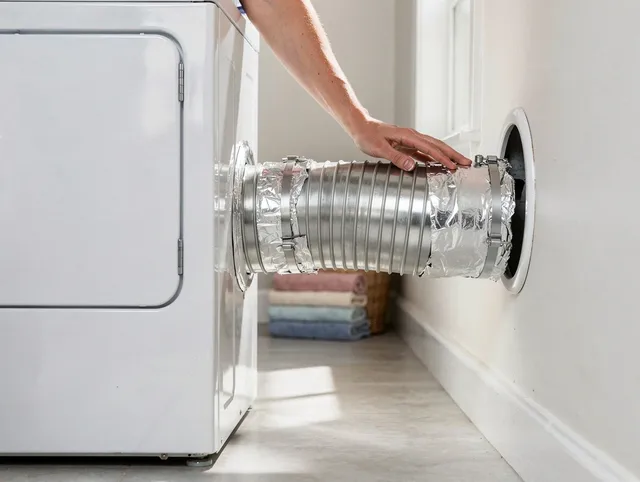 Professional dryer vent hose installation by Pembroke Pines Dryer Vent Cleaning in Pembroke Pines